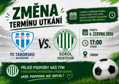 Změna termínu závěrečného utkání v Táboře